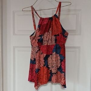 Kona Sol Floral Swim Top